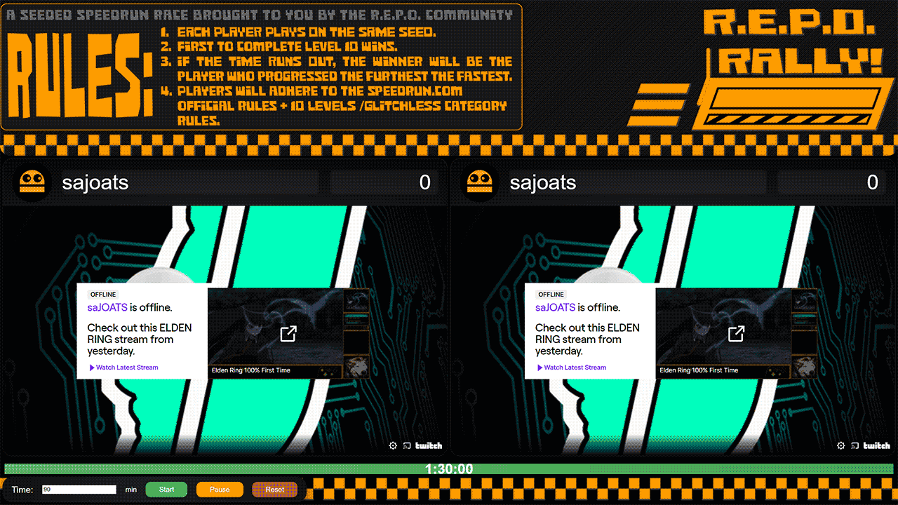 Race Overlay Preview